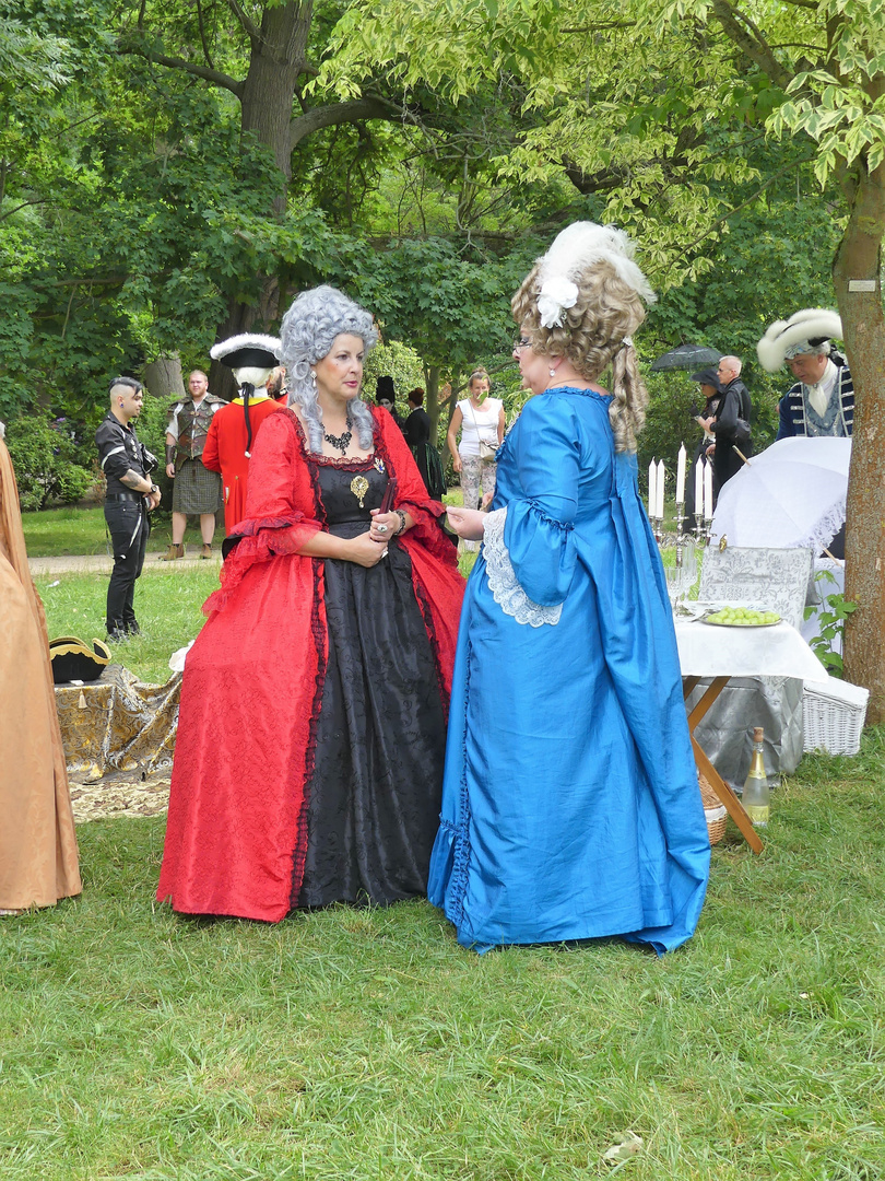 Victorianisches Picknick - WGT Leipzig 2019 - Clara Zefkin Park