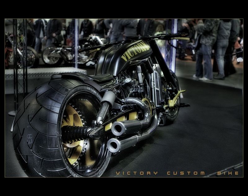 Victory Custom Bike Harley