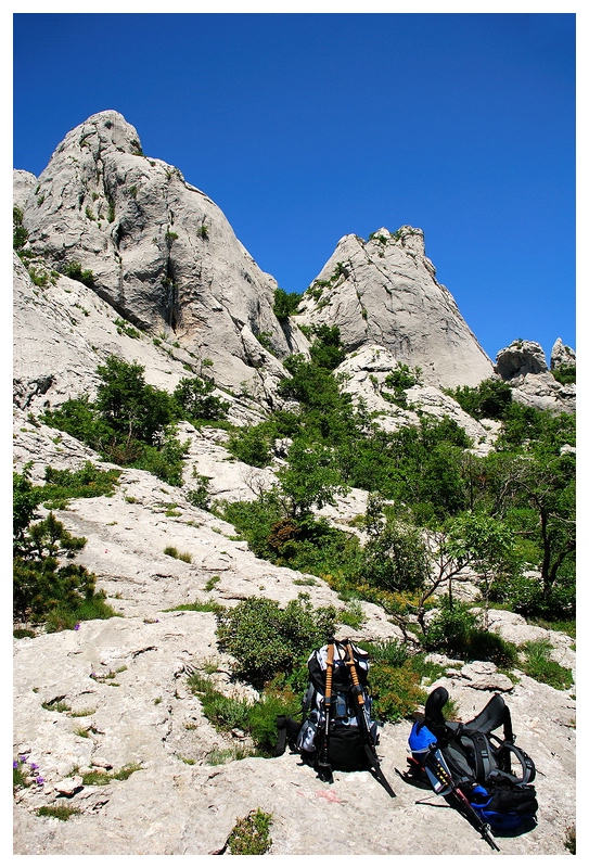 Vidakov Kuk - Paklenica Nationalpark (Dalmatien)