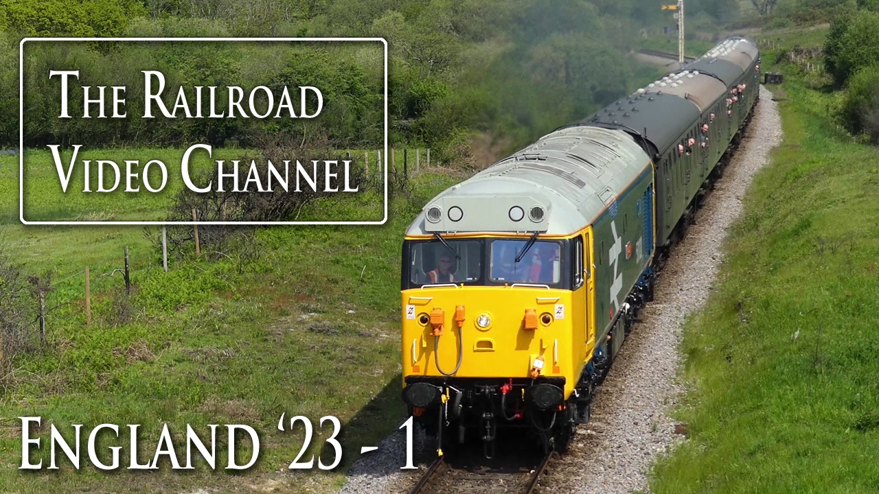 Video: England Mai 2023 - 1: Swanage Diesel und Dampf