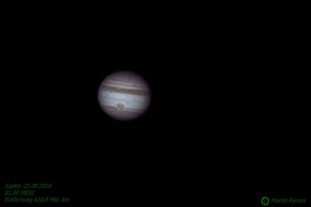 "Video"-Jupiter mit Nikon D90 DSLR