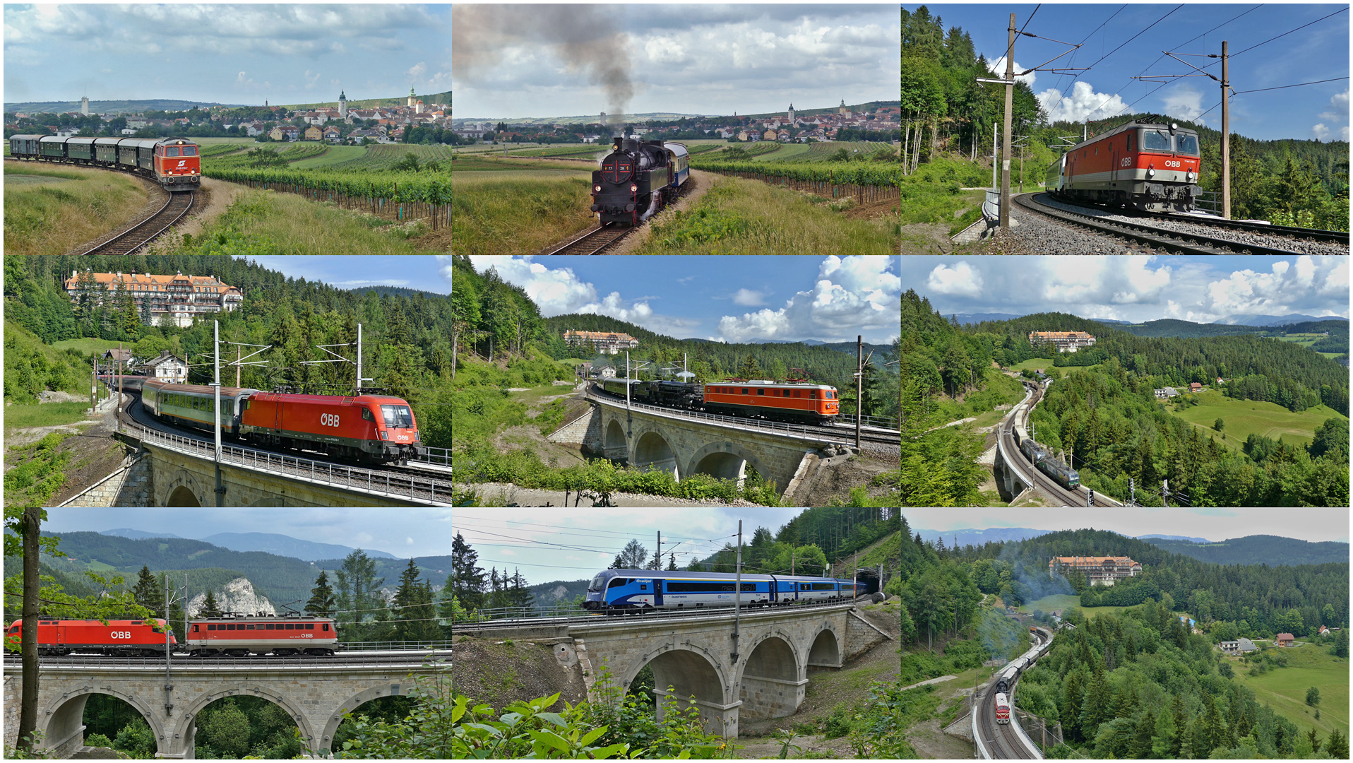 Video: Nostalgischer Semmering & Retz, Juni 2018