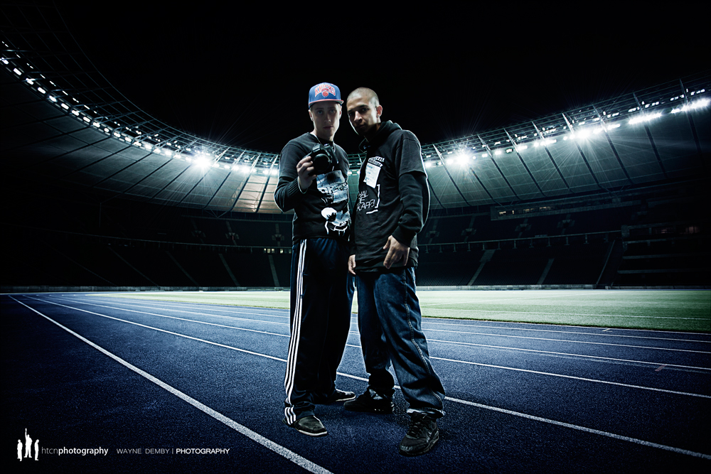 "Videodreh Alle Mann [ISS] - Mai 2012 im Olympiastadion Berlin"