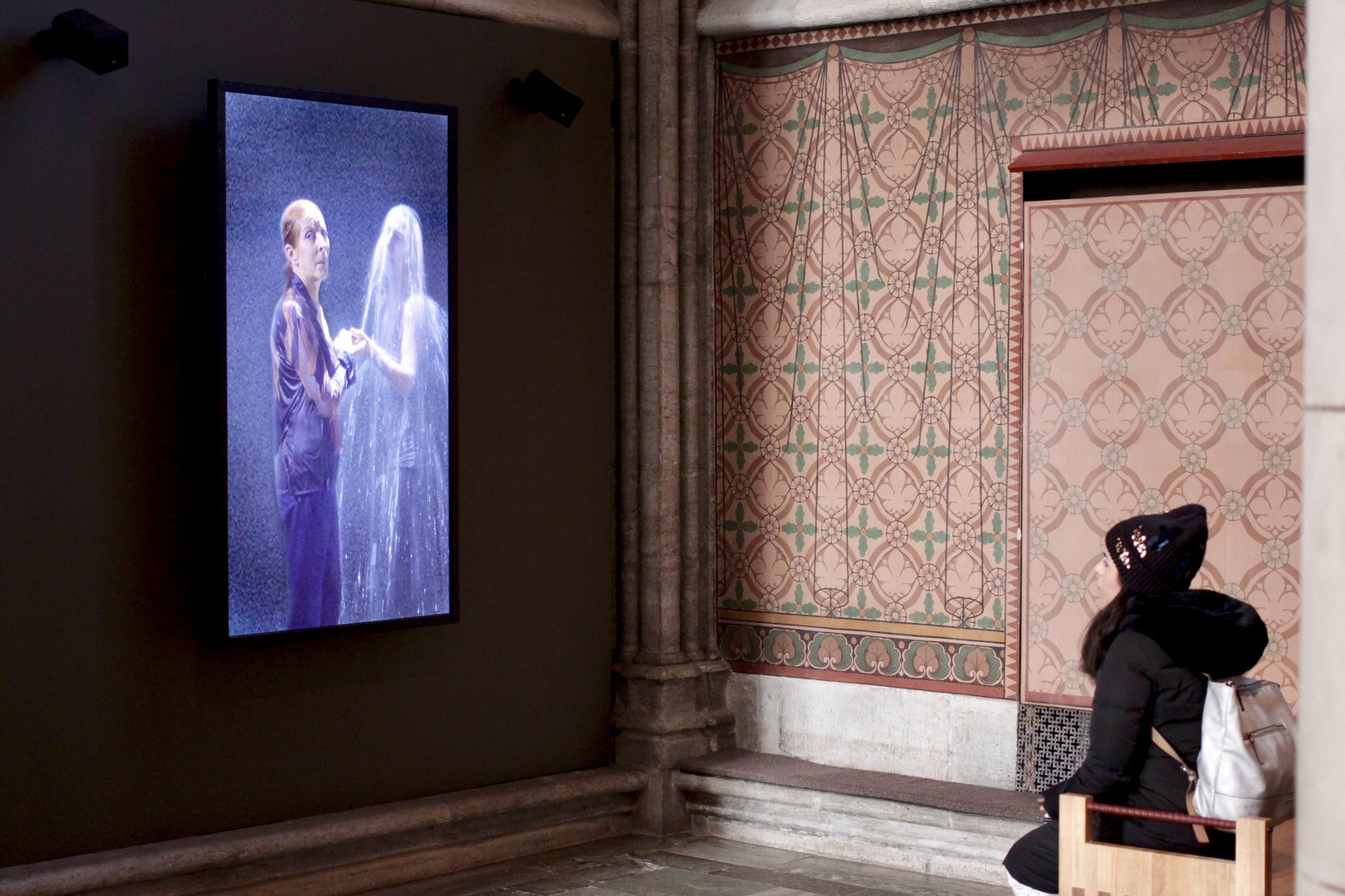 Videoinstallation, Domkyrka, Uppsala, SE