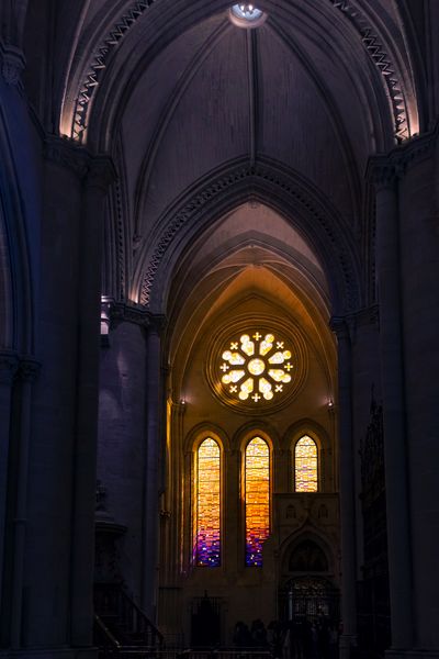 Vidrieras en Catedral de Cuenca.