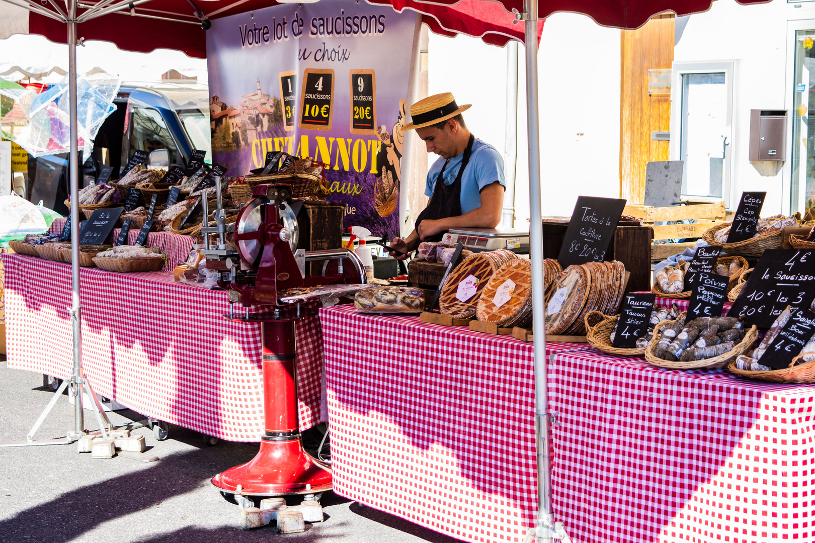 ...Vie du marché...