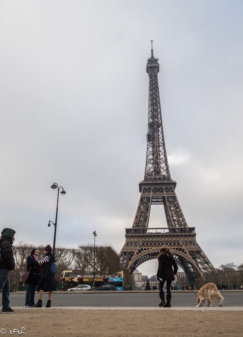 Vie normale au pied de la Tour 