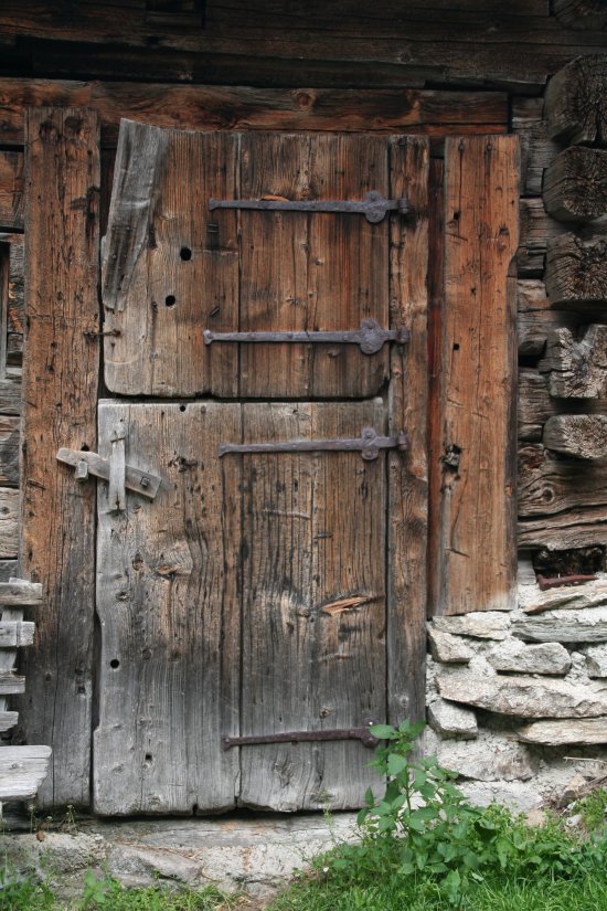 Viehstall im Krimmler Achental, Pinzgau/Österreich von Karl Michael Brauer