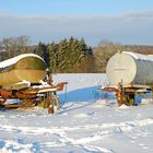 Viehtränken im Winter