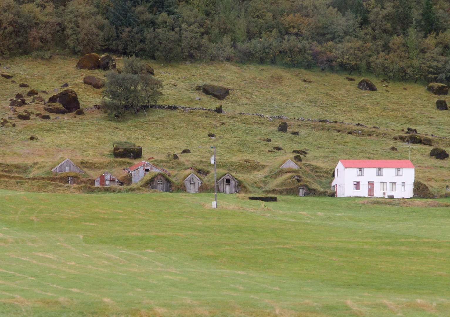 Viehunterstände auf Island