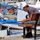 vieil habitué pêcheur