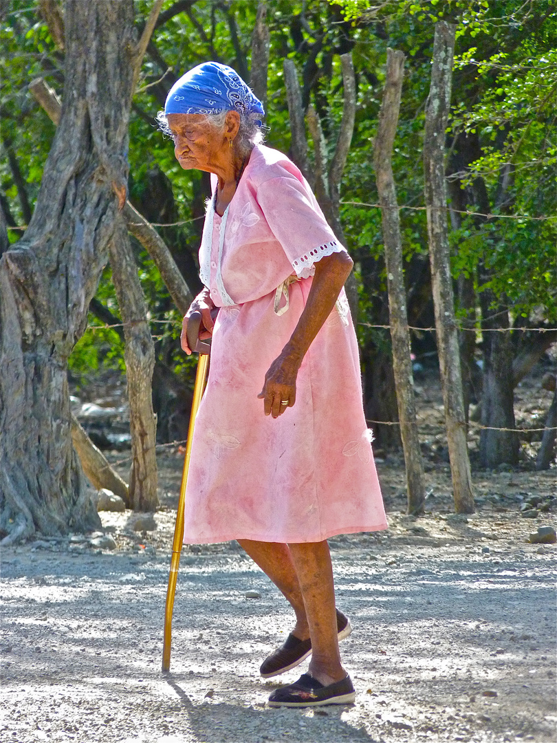 Vieille dame - Popoyo - Nicaragua