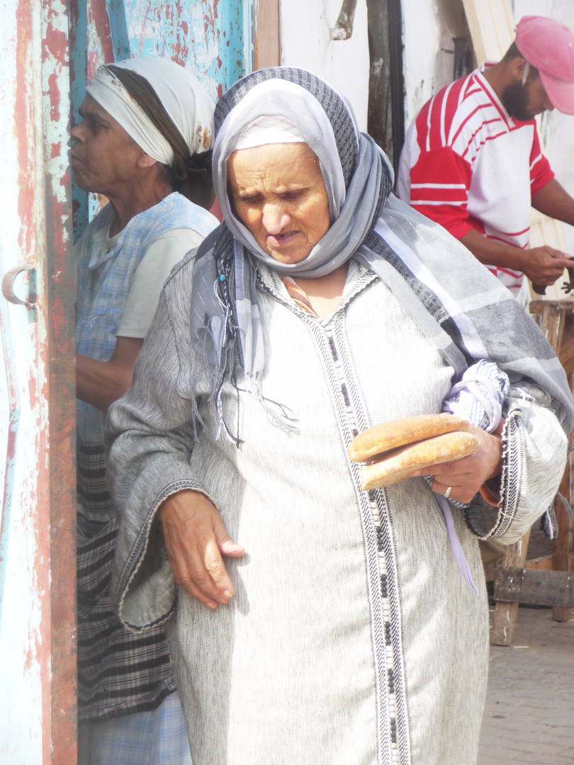 vieille femme Marocaine