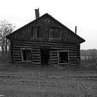 Vieille maison abandonnée au Québec