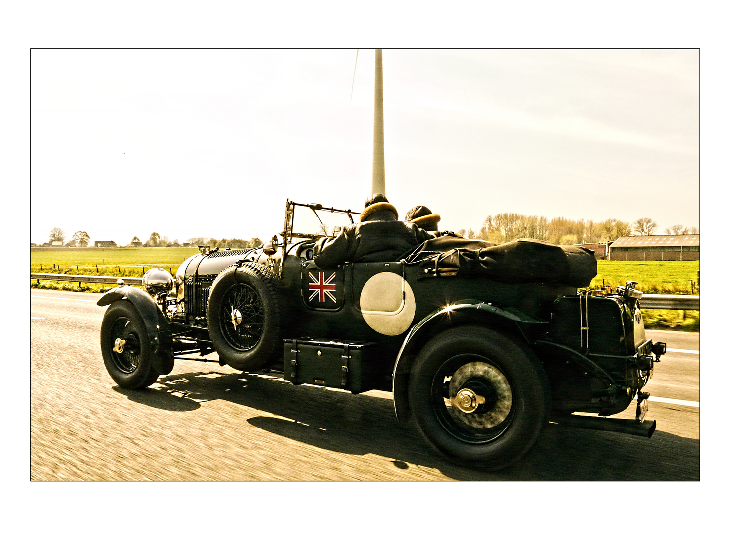 Vieille voiture anglaise