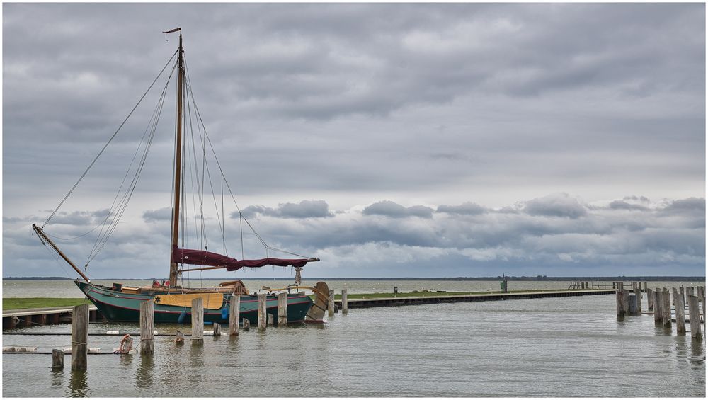 viel aber ruhiges Wasser im Bodden