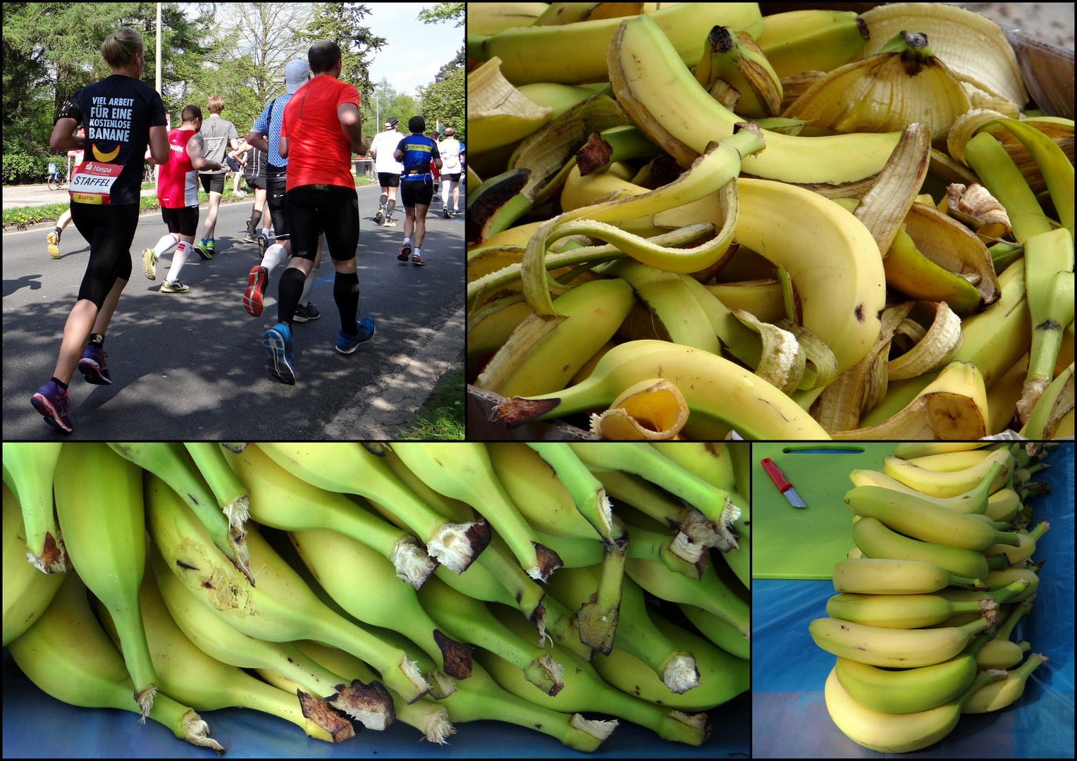 viel Arbeit...für eine kostenlose Banane....