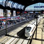 Viel Betrieb im Hamburger Hauptbahnhof