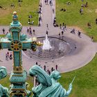 Viel Betrieb im Lustgarten