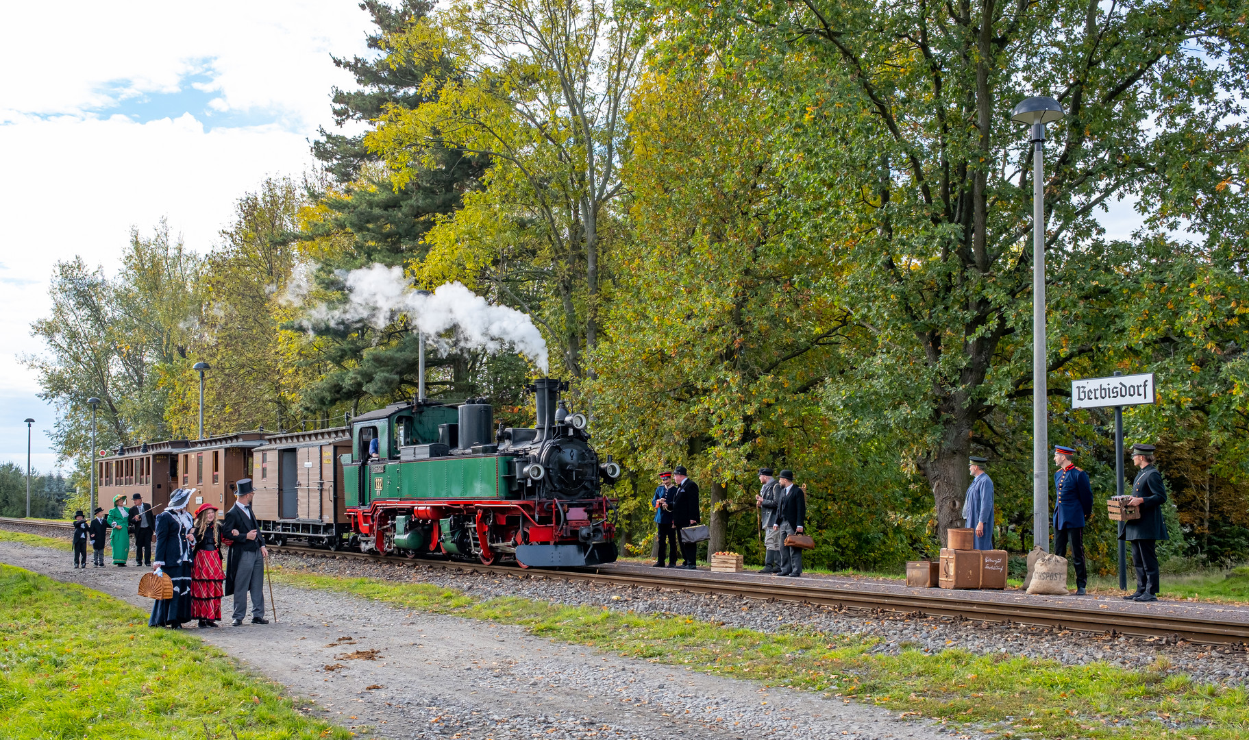 Viel Betrieb in Berbisdorf