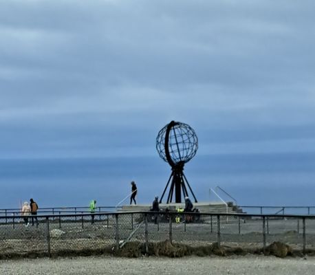 Viel blau am Nordkapp