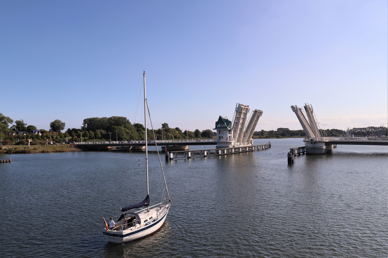 Viel Blaues an der Schlei