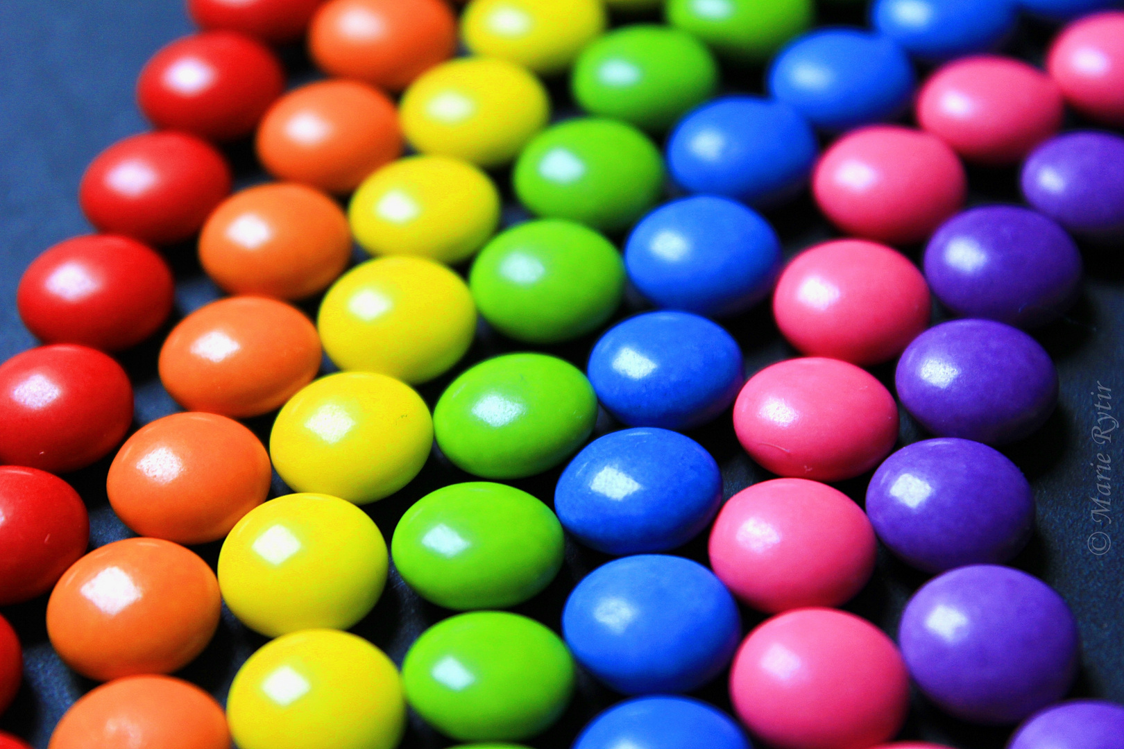 Viel bunte Smarties