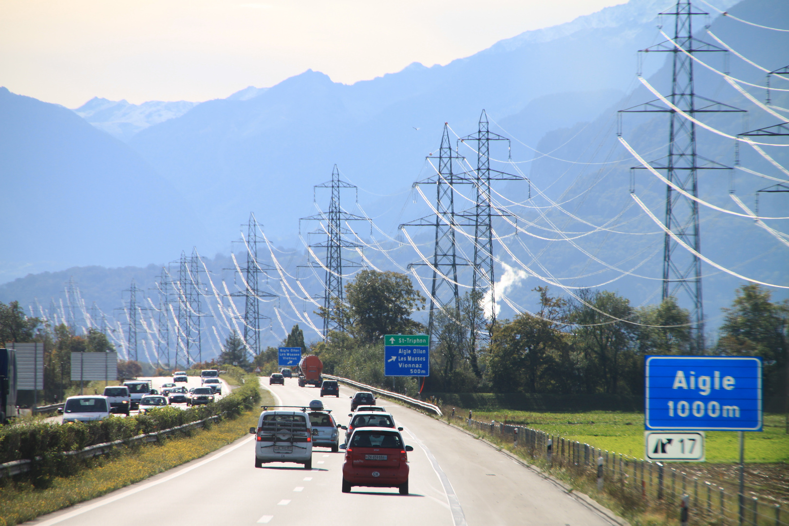 viel Energie unterwegs