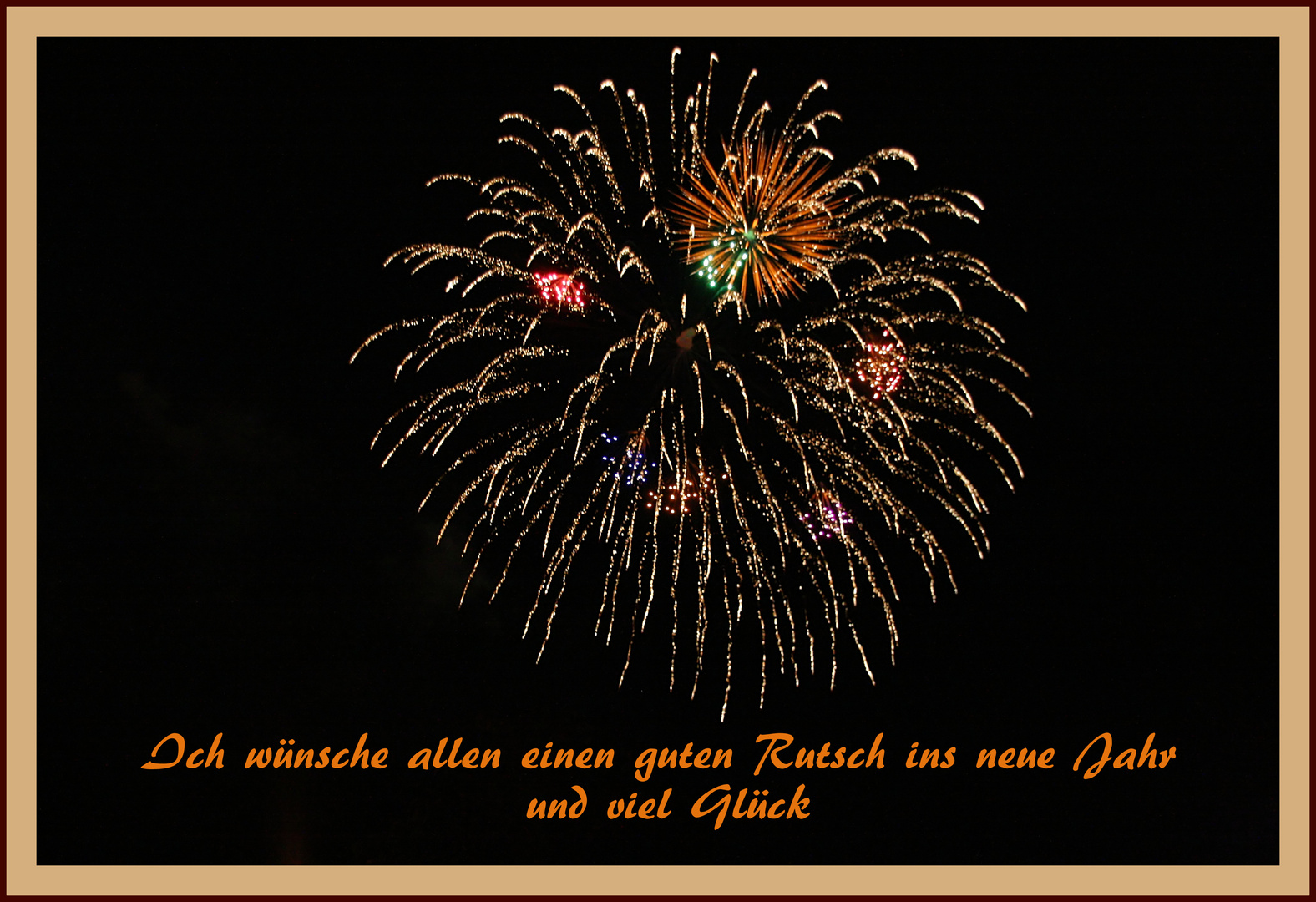 Viel Glück im neuen Jahr ! Foto & Bild karten und kalender