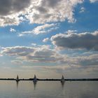 Viel Himmel und eine Menge Wasser - aber wenig Wind