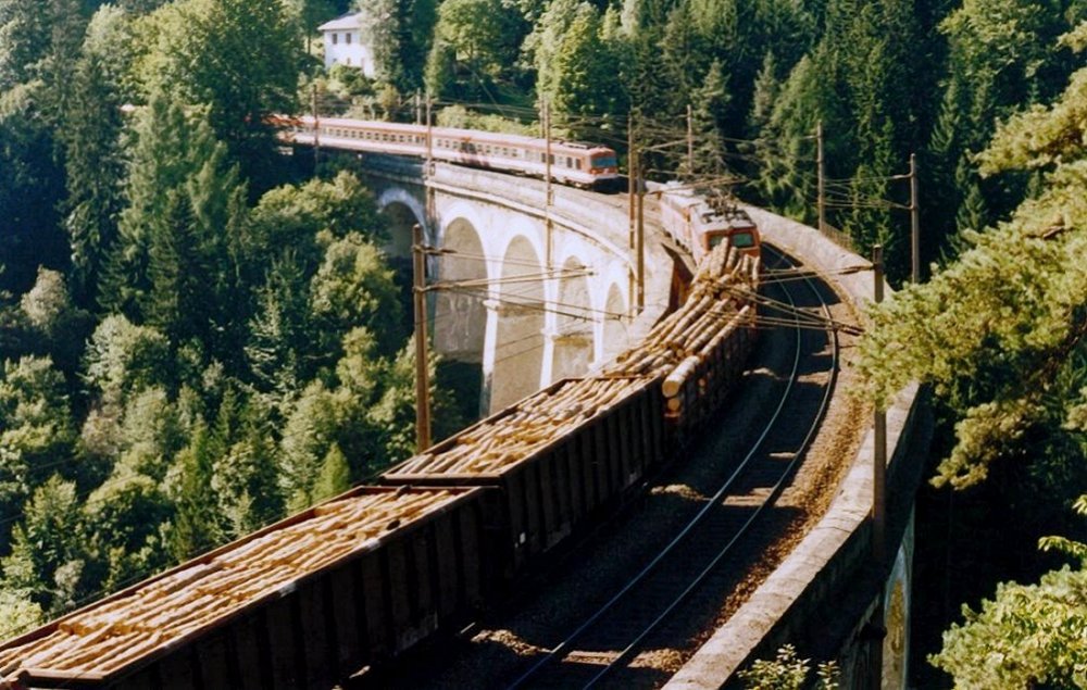 Viel Holz vor die Hütte [Südbahnexkursionen]