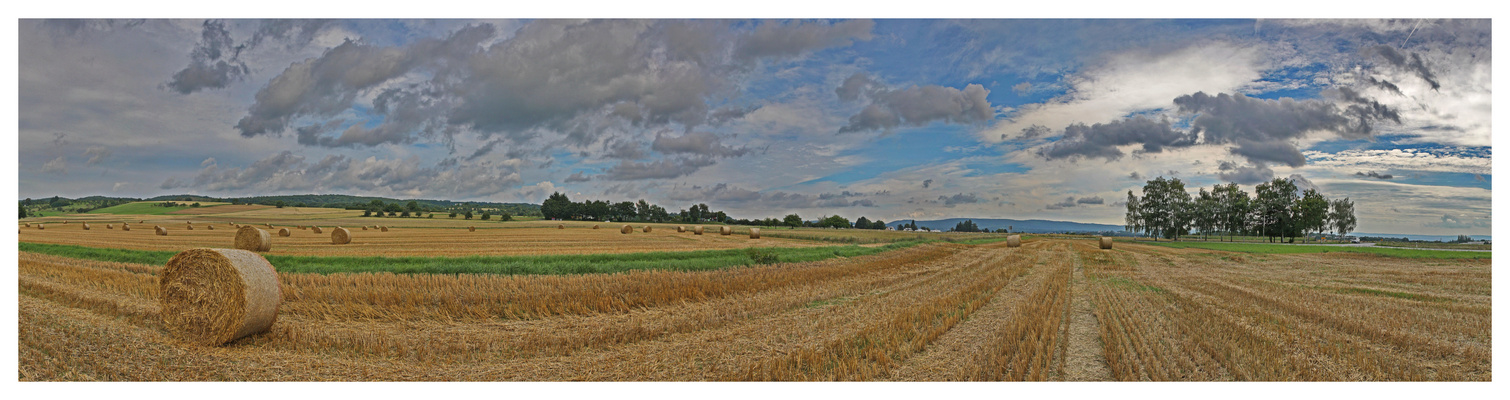 Viel Landschaft für ein Bild