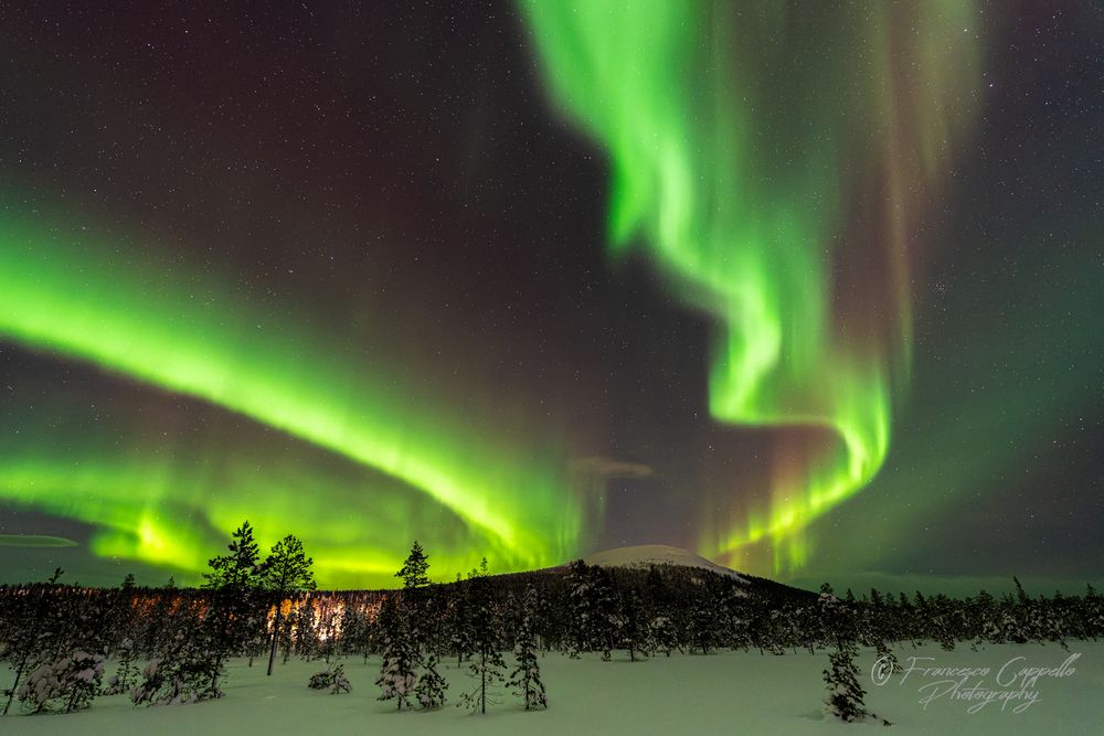 viel los am nordöstlichen Himmel