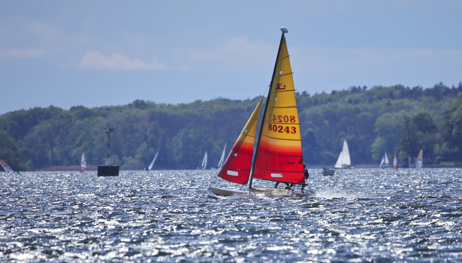 ...viel los auf der Havel