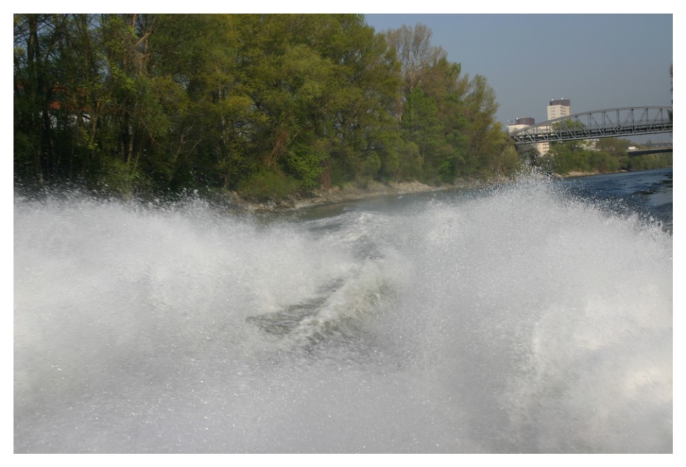 VIel Los im Donaukanal