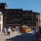 Viel los,an der Porta Nigra