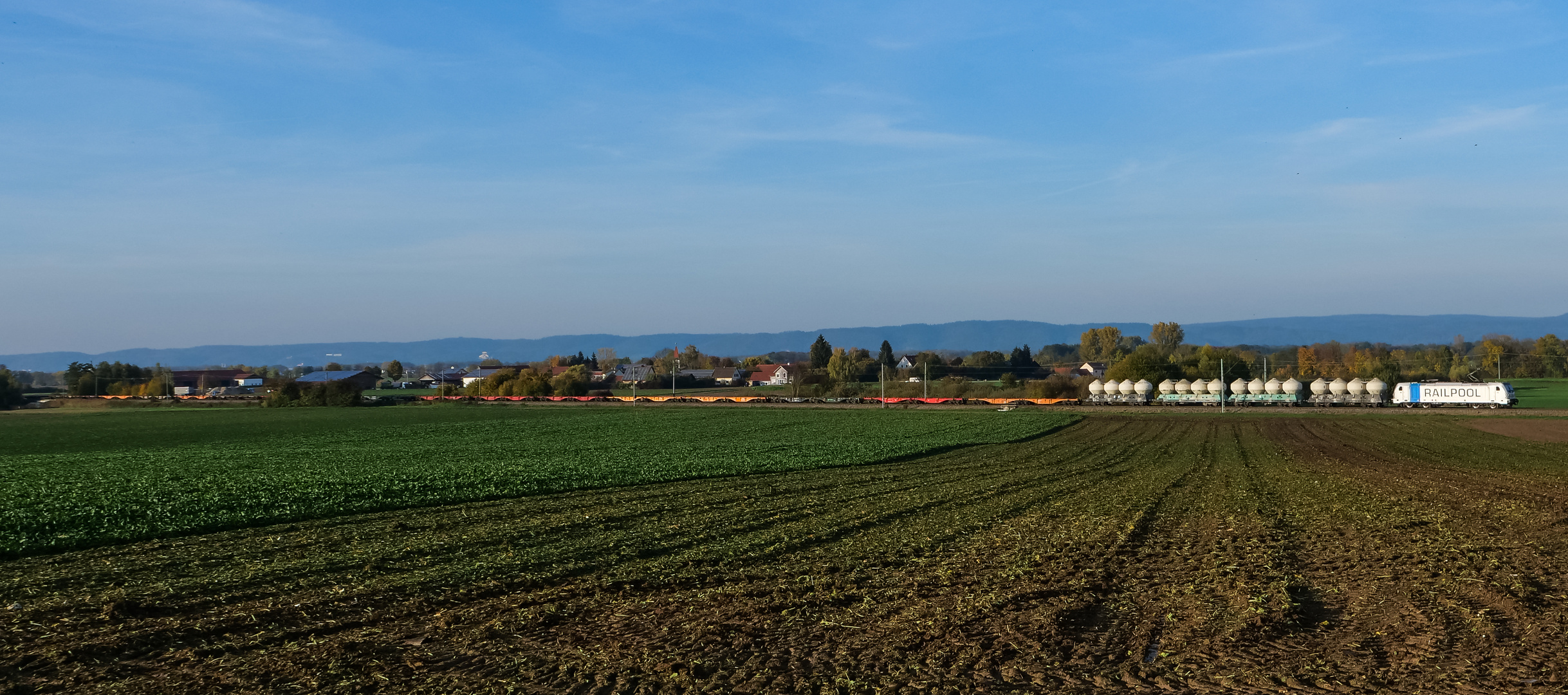 Viel Luft transportierend