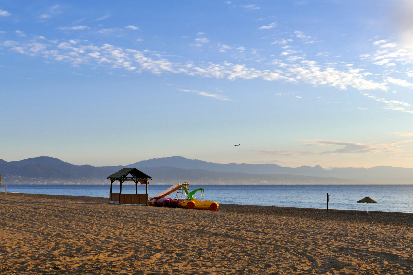 ...viel Platz am Strand...