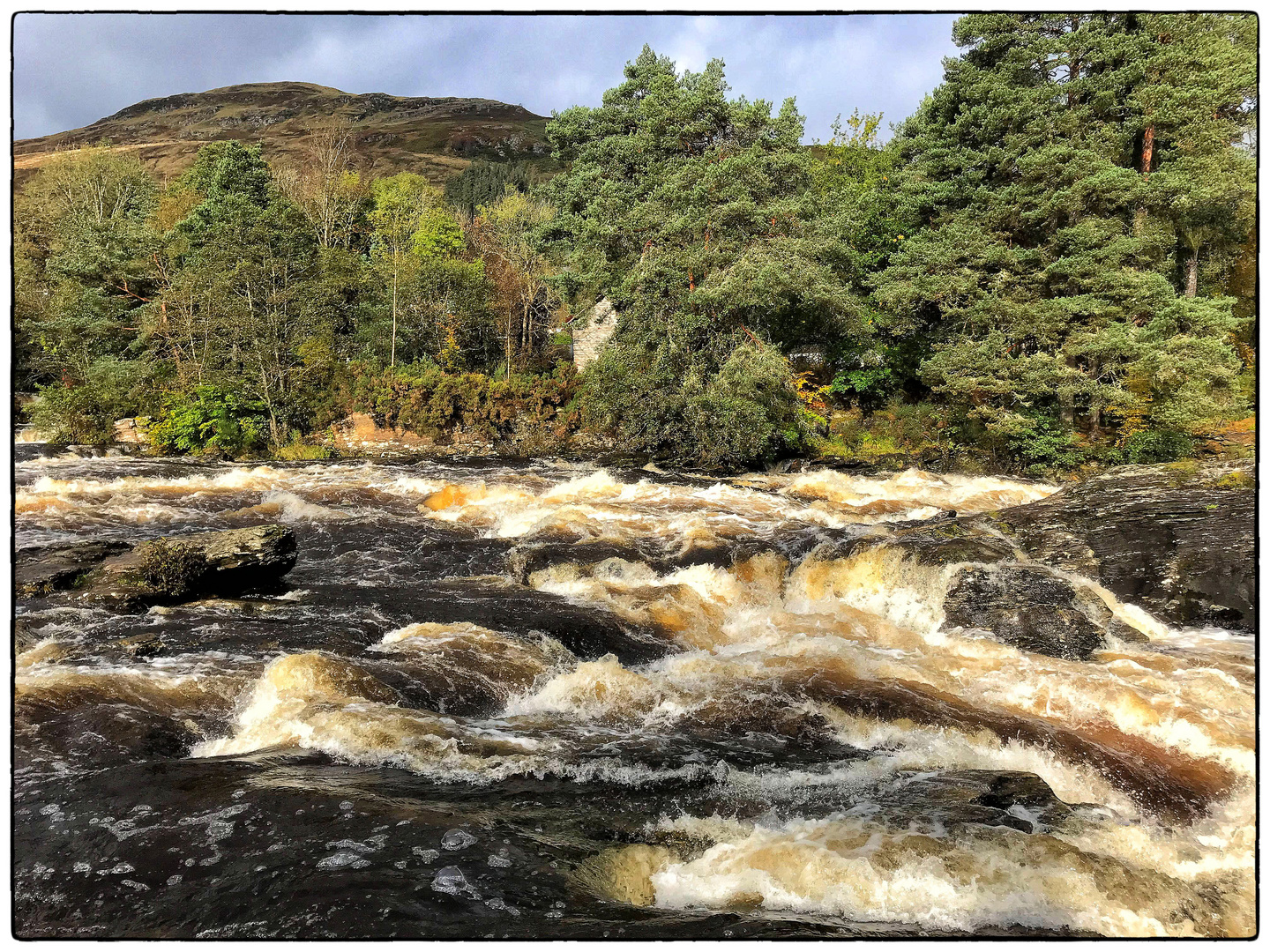 Viel Regen - viel Wasserfall