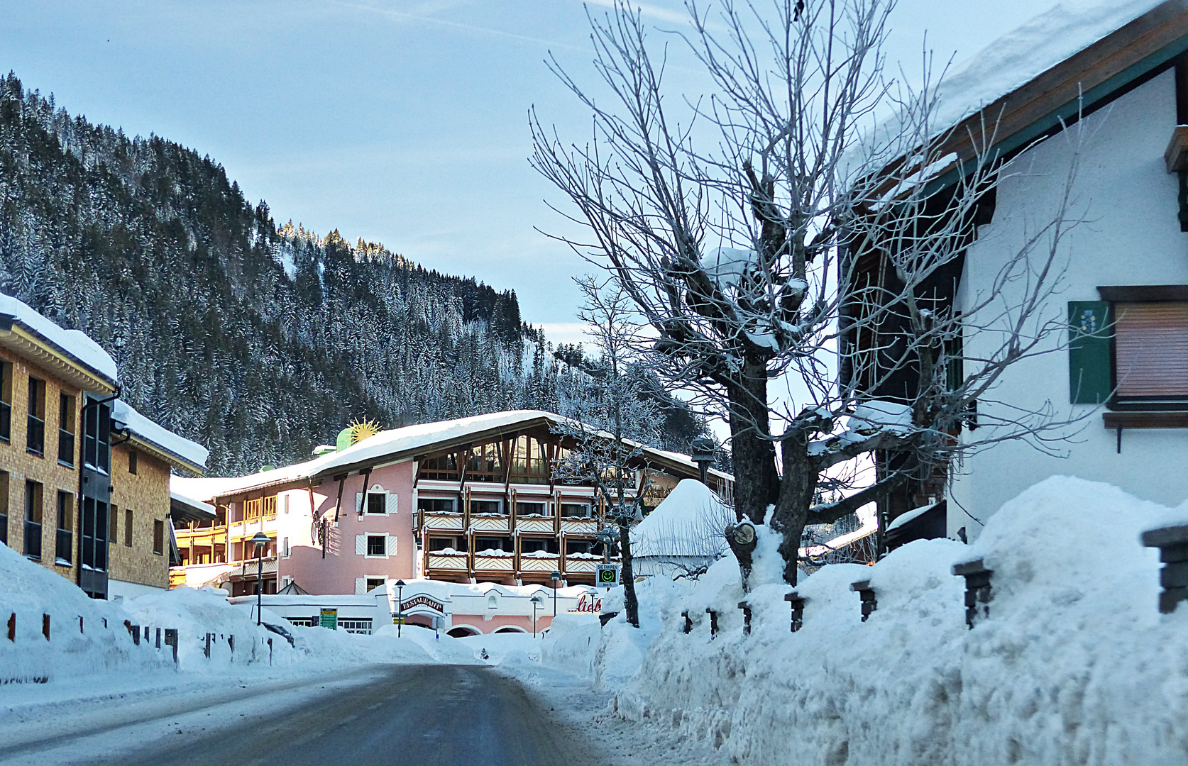 Viel Schnee im Tannheimer Tal