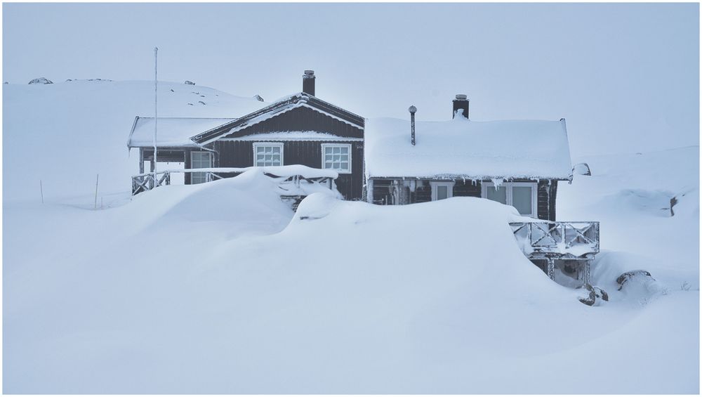 viel Schnee in Schweden