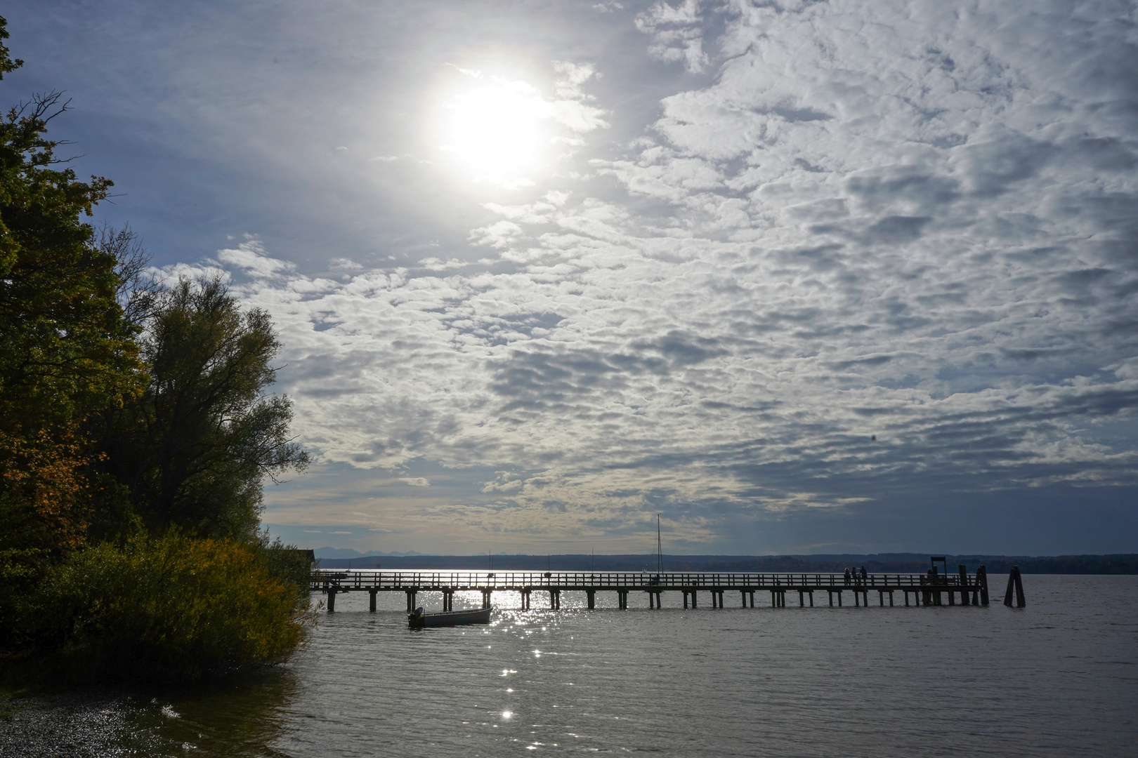 viel Sonne gabs am Ammersee...