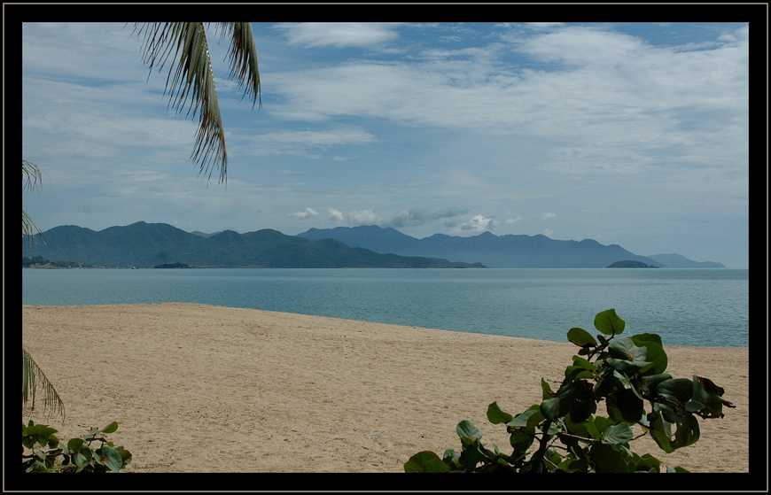 viel Strand und kein Mensch...