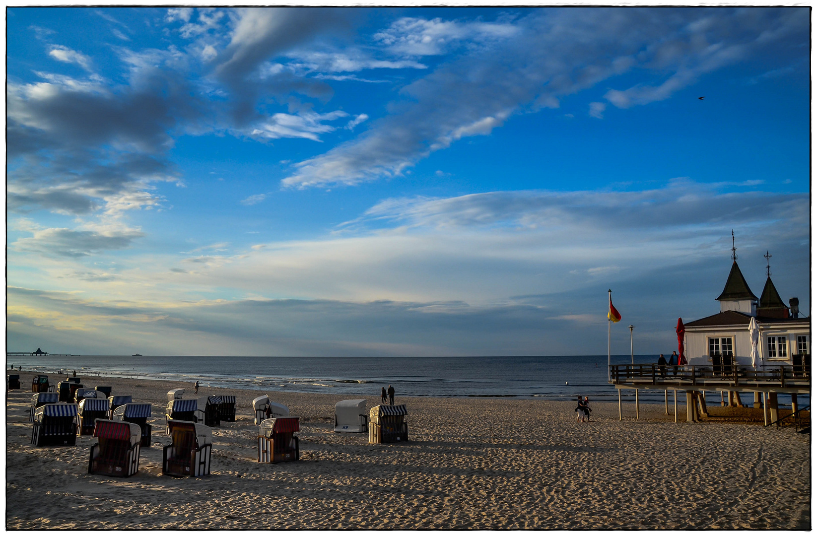 Viel Strand und wenig Seebrücke