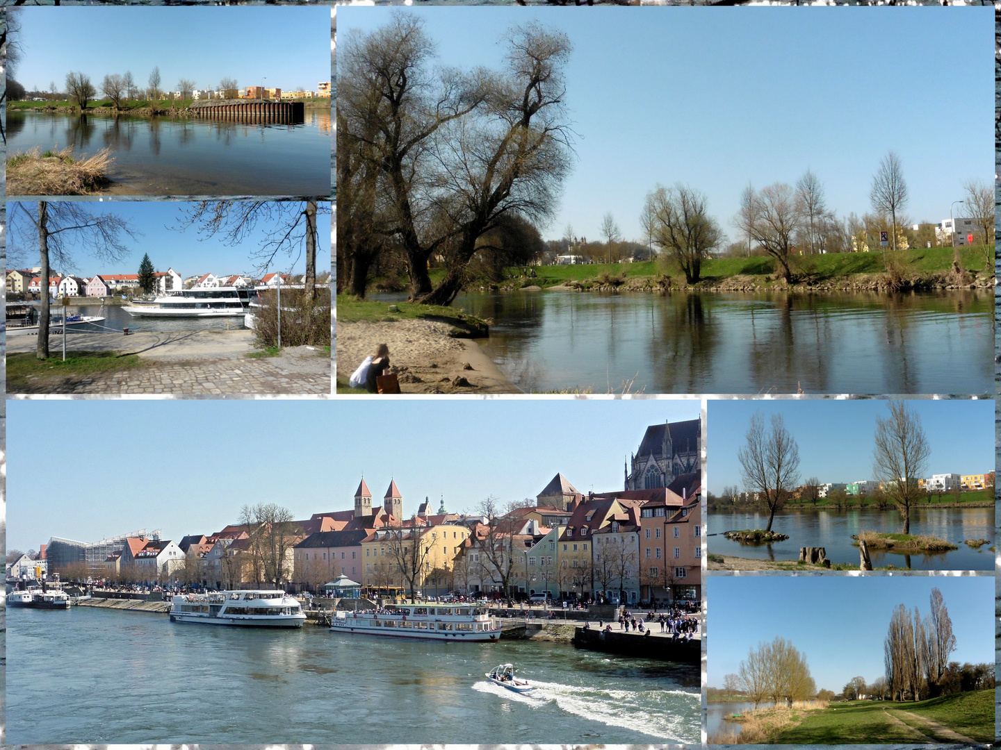 Viel Wasser um Regensburg