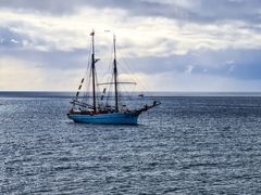 Viel zu tun auf dem Segelsschiff