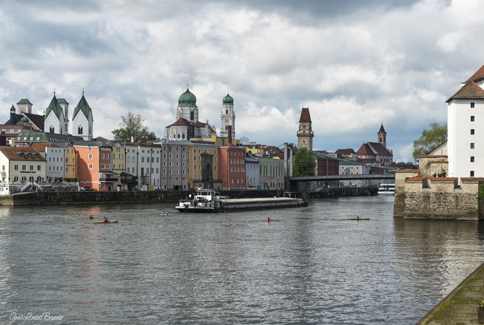 Vielbefahrene Donau..