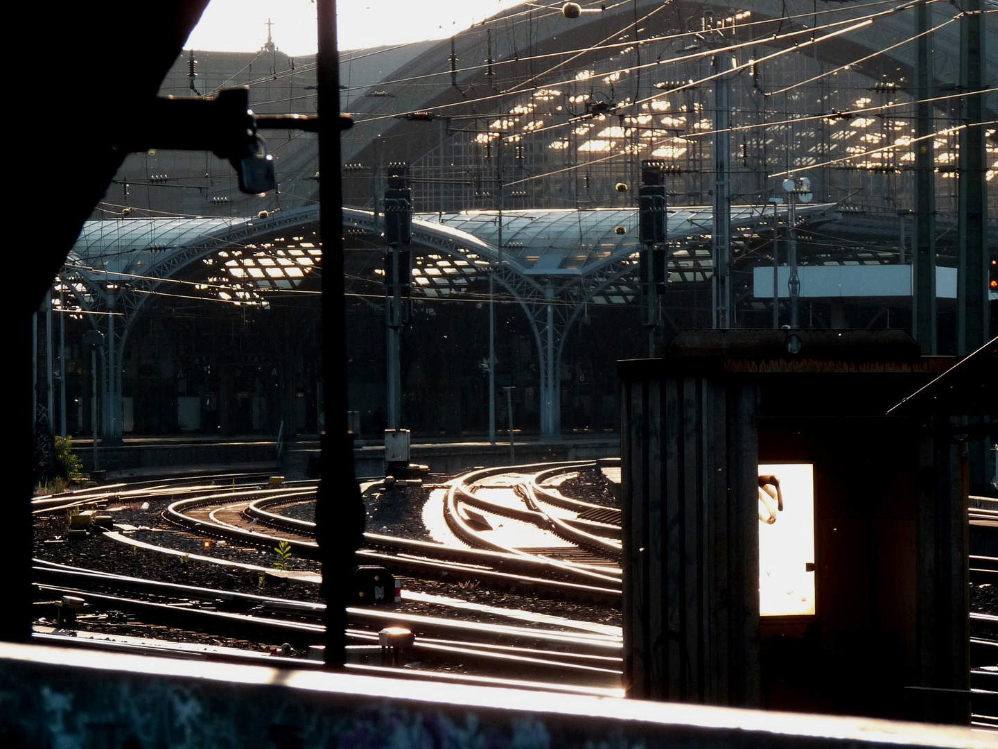 Viele Gleise führten nach Köln