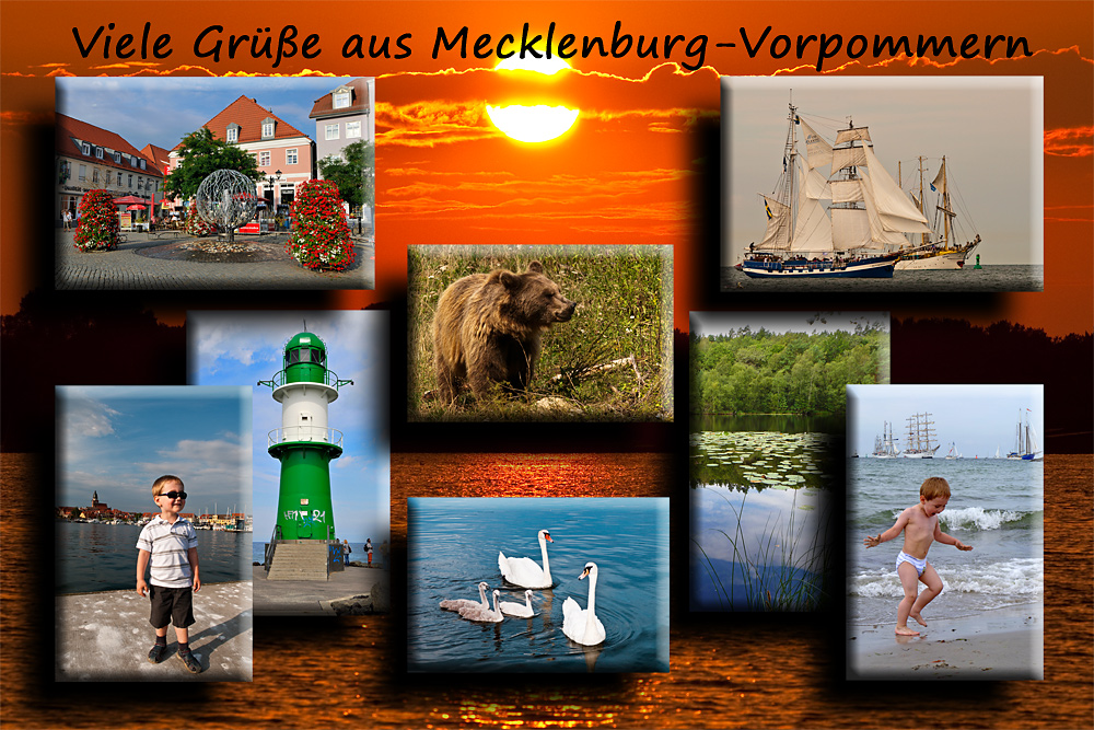 Viele Grüße aus Mecklenburg-Vorpommern