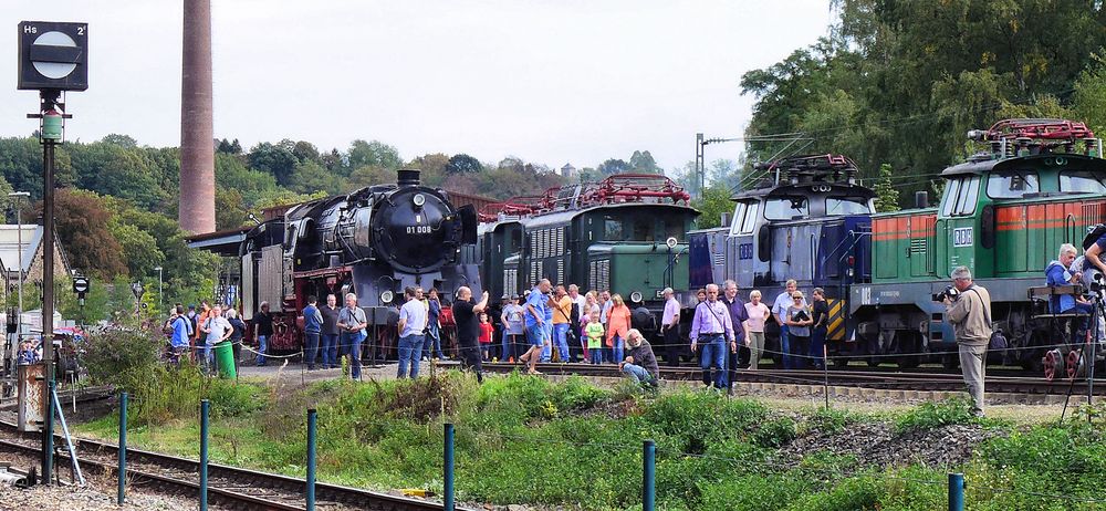 Viele Loks - viele Besucher